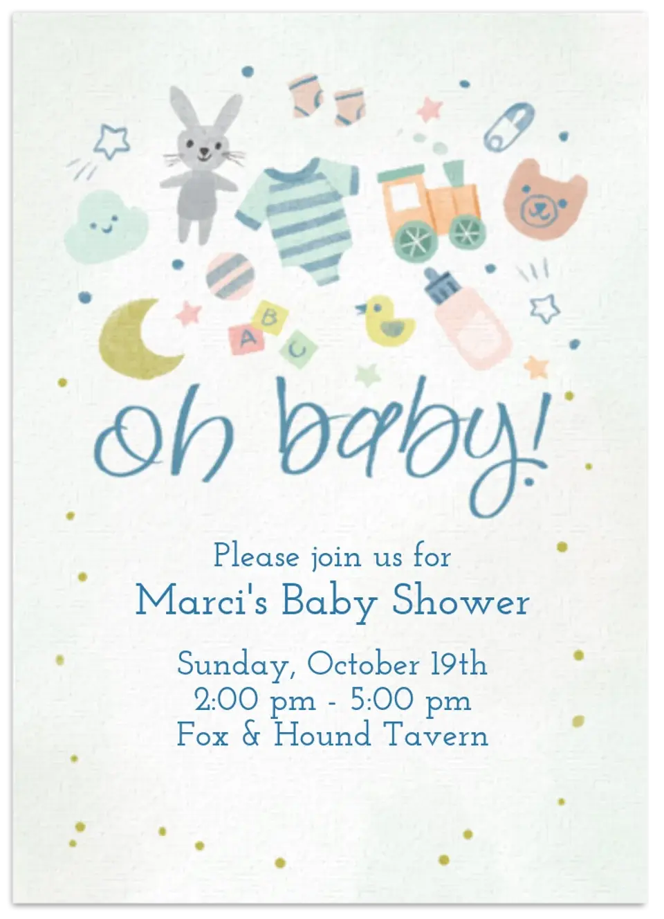 Oh Baby! card image