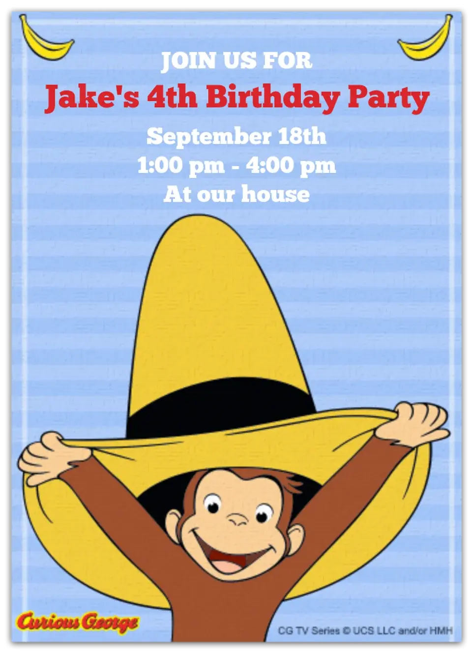 Curious George | Classic card image