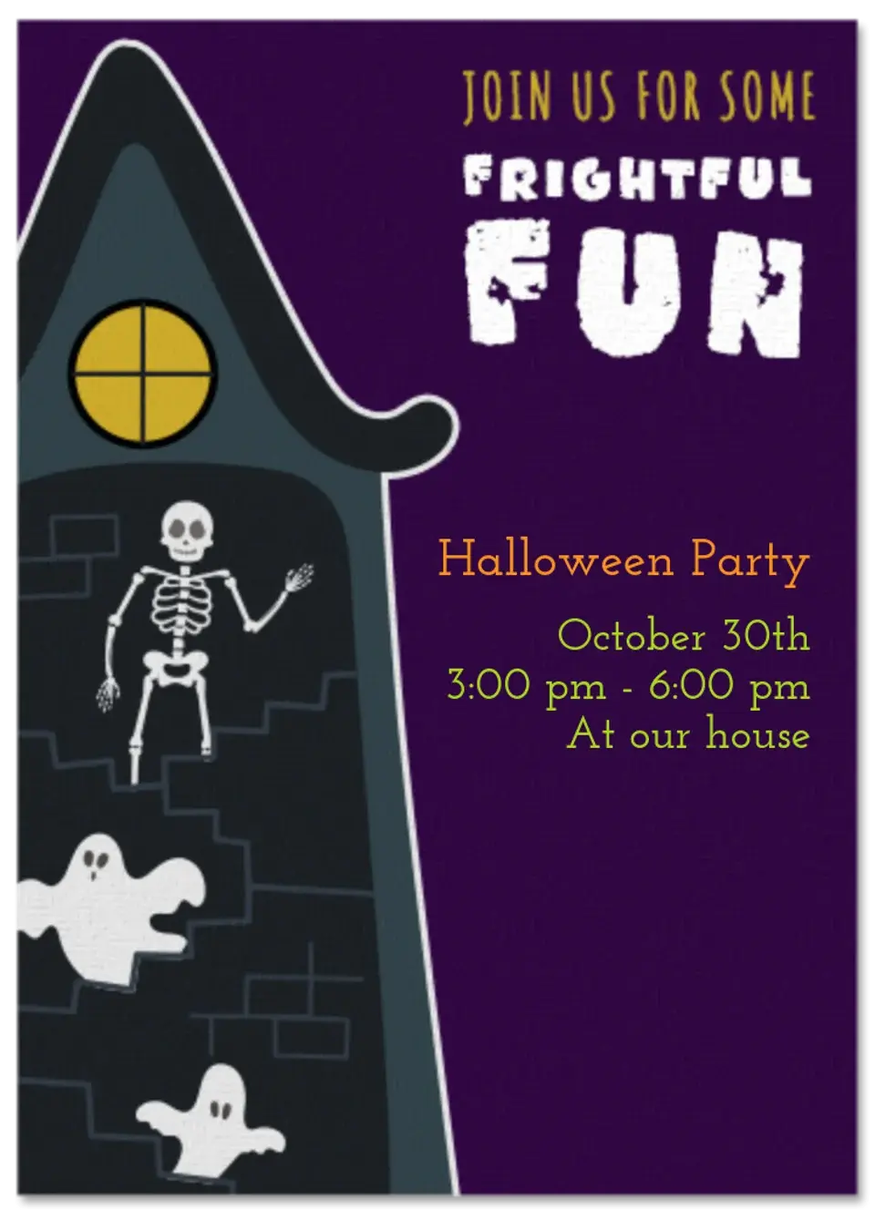 Frightful Fun card