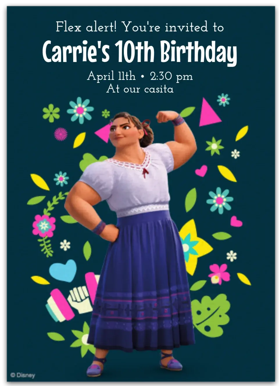 Encanto | Luisa card