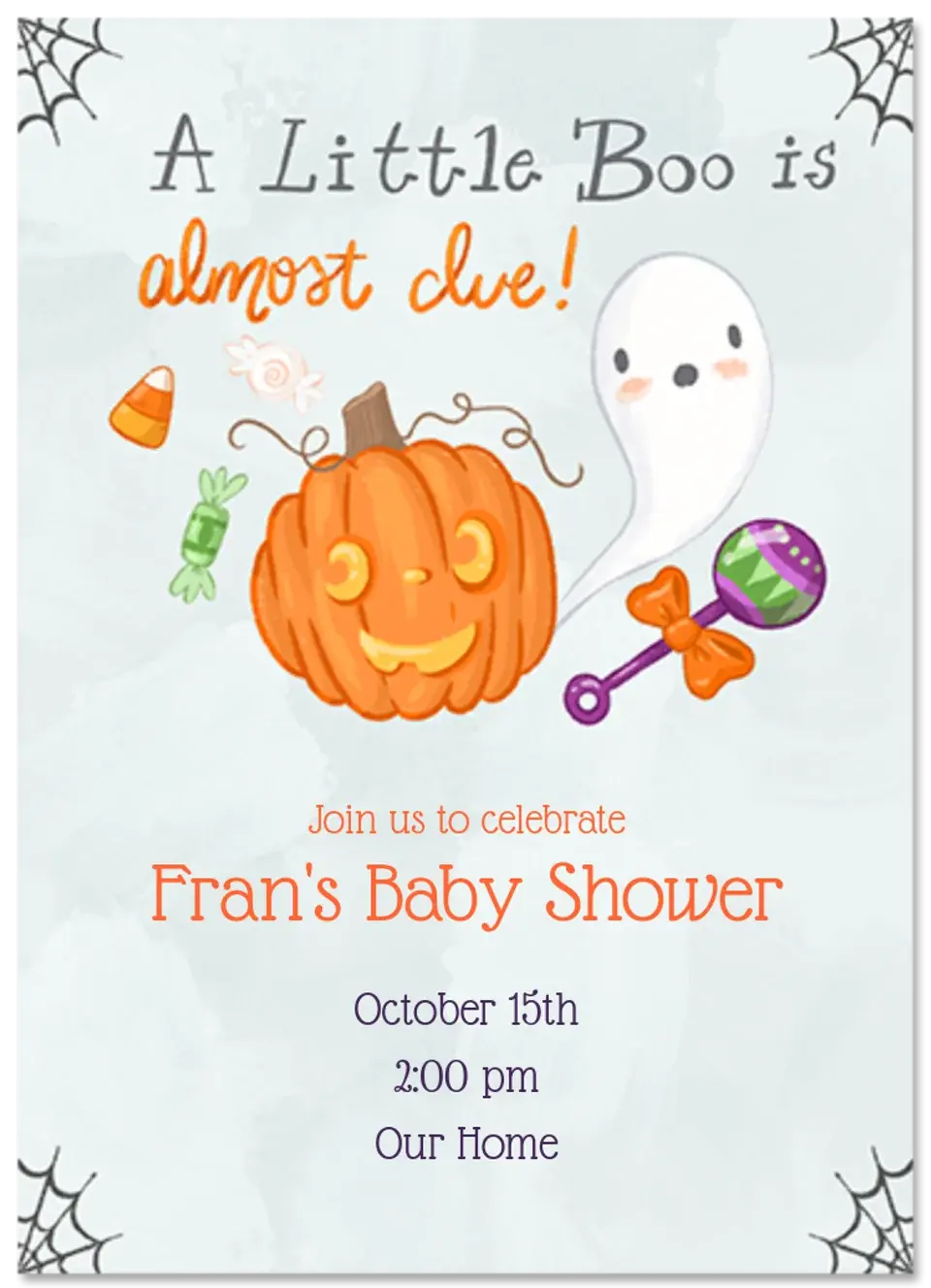 Little Boo card