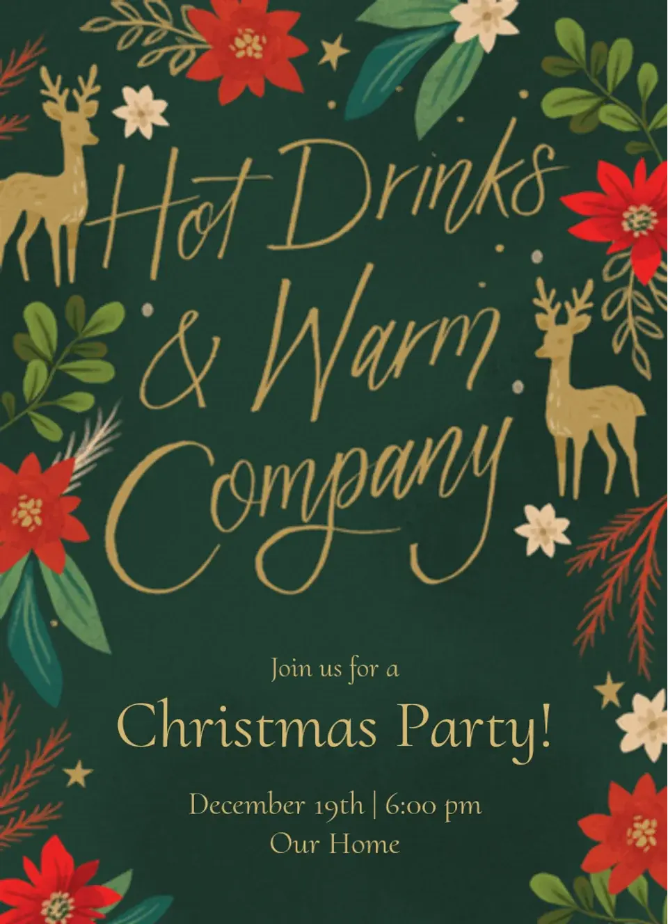 Folk Christmas  card image