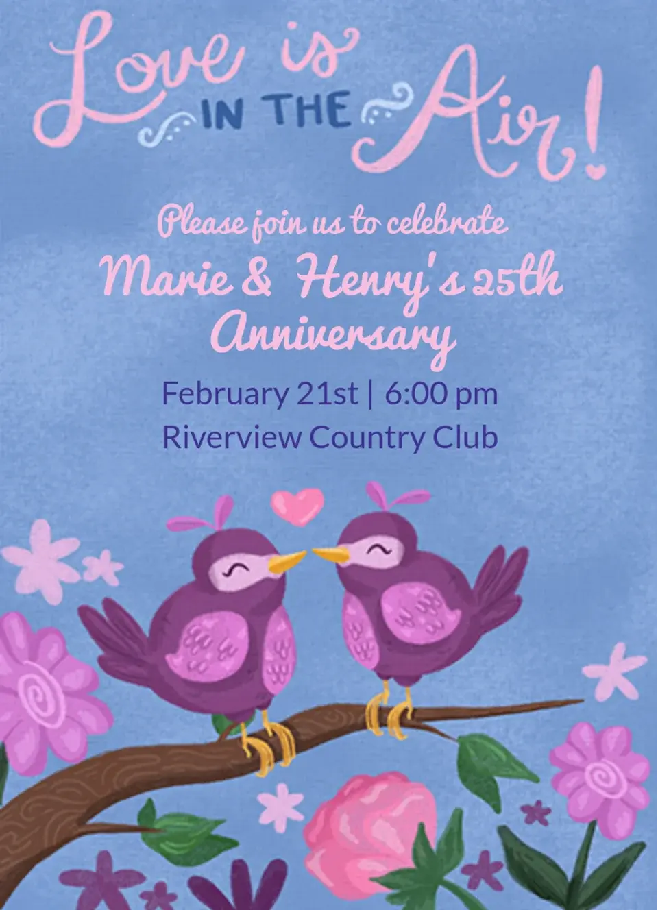 Love Birds  card image