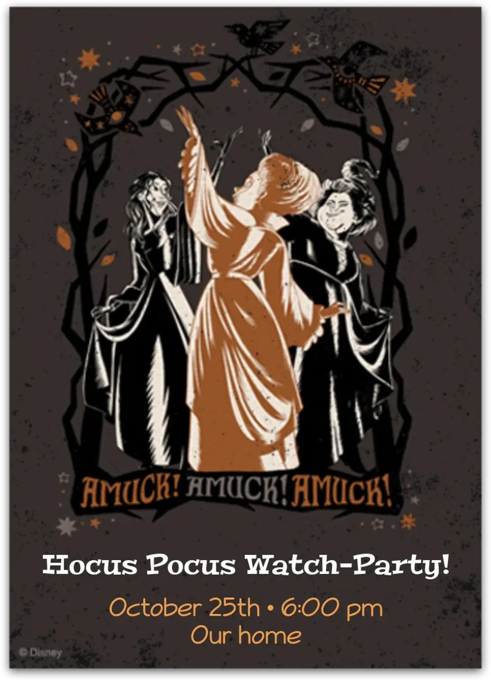 Hocus Pocus 2 card