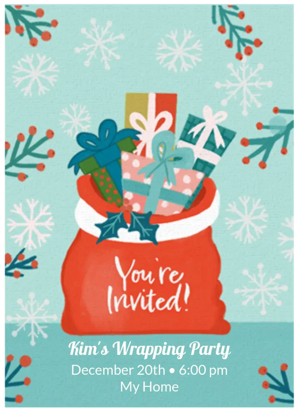 Gift Giving card
