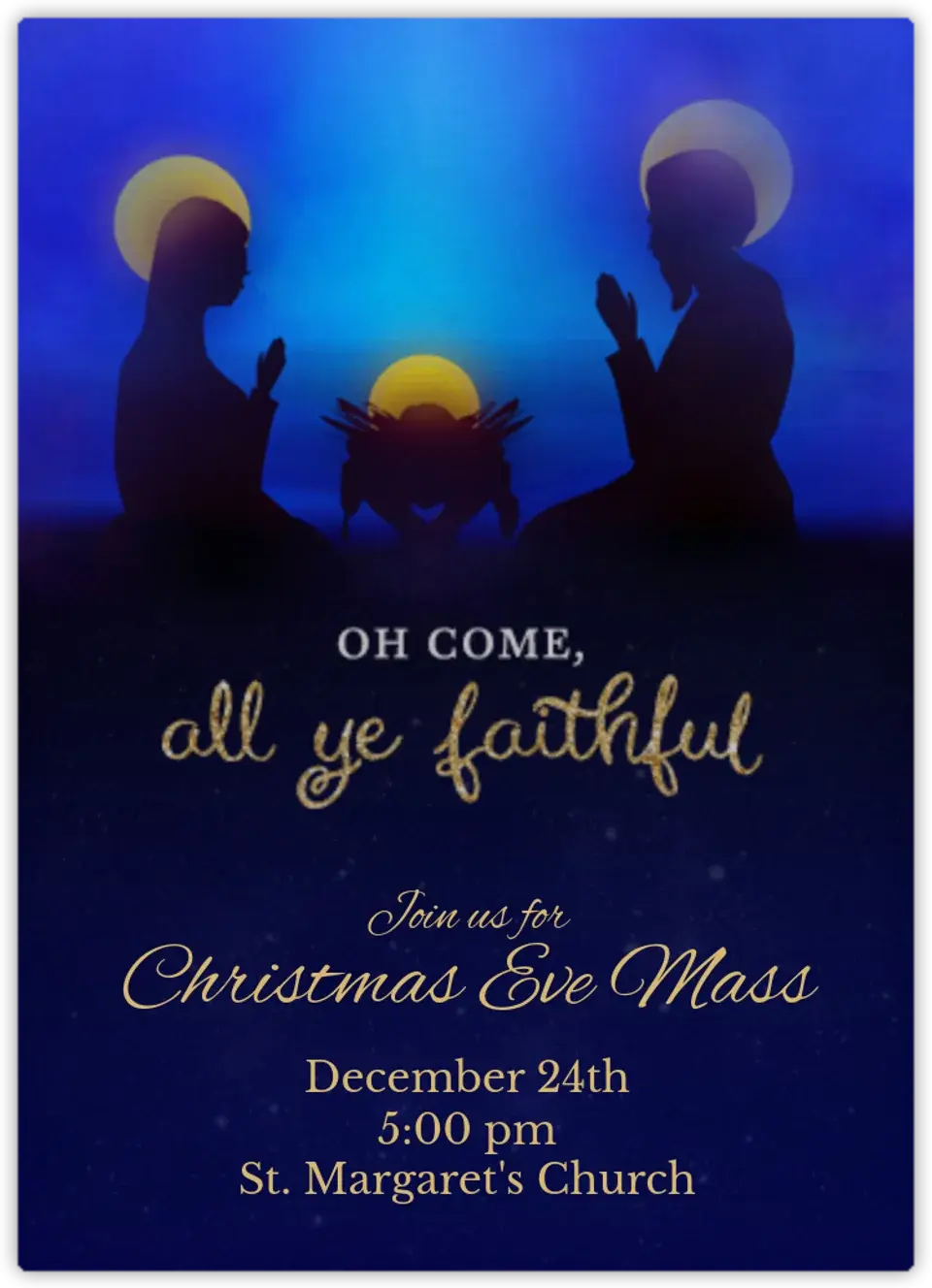 Religious Celebration card