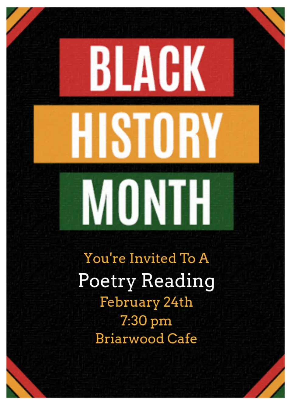 Black History Color Block card image