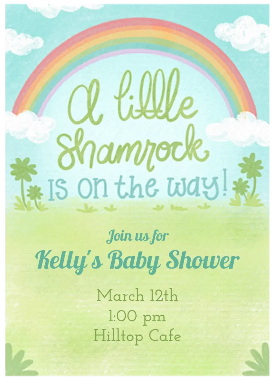Little Shamrock  card