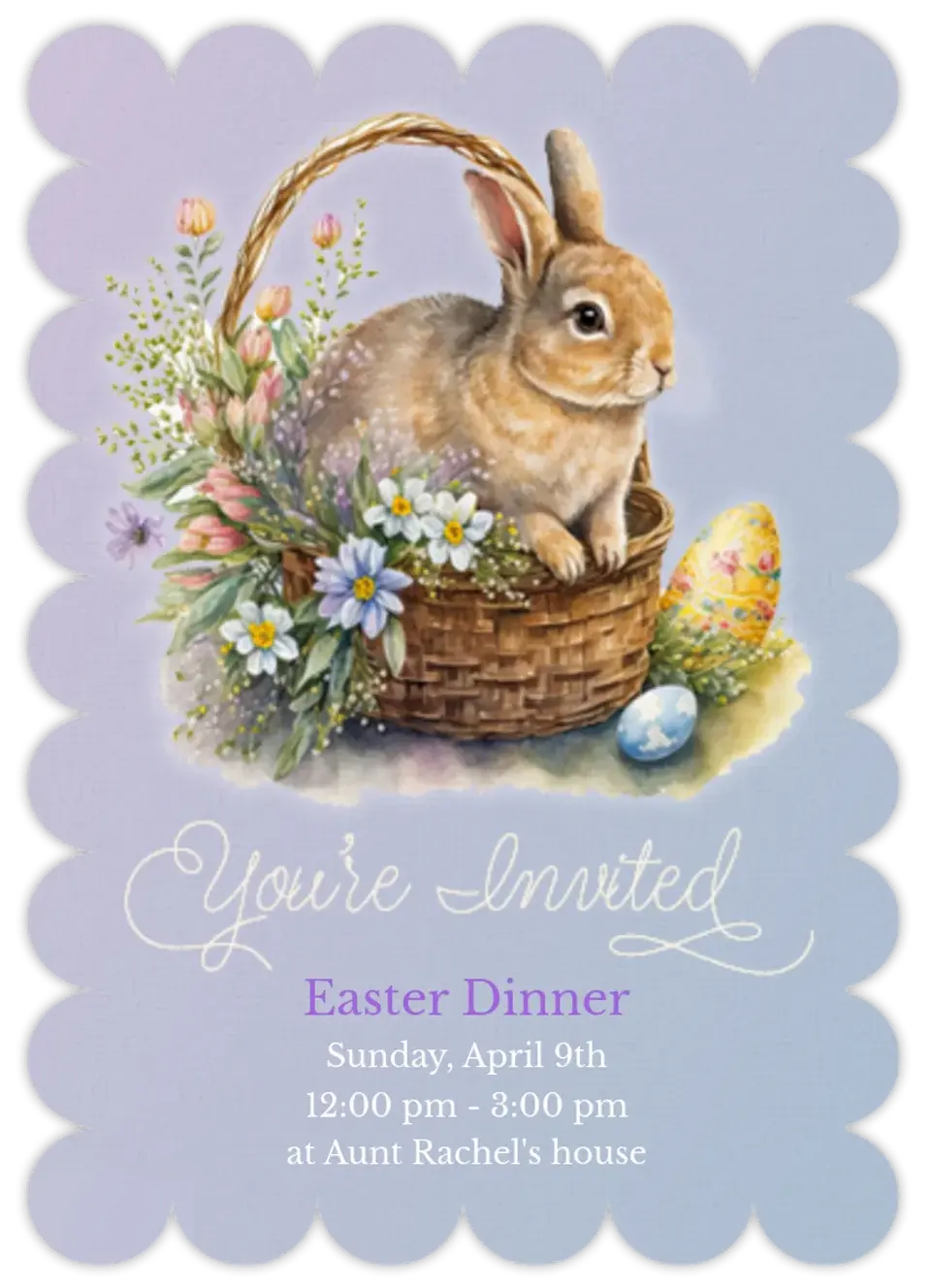 Vintage Easter card