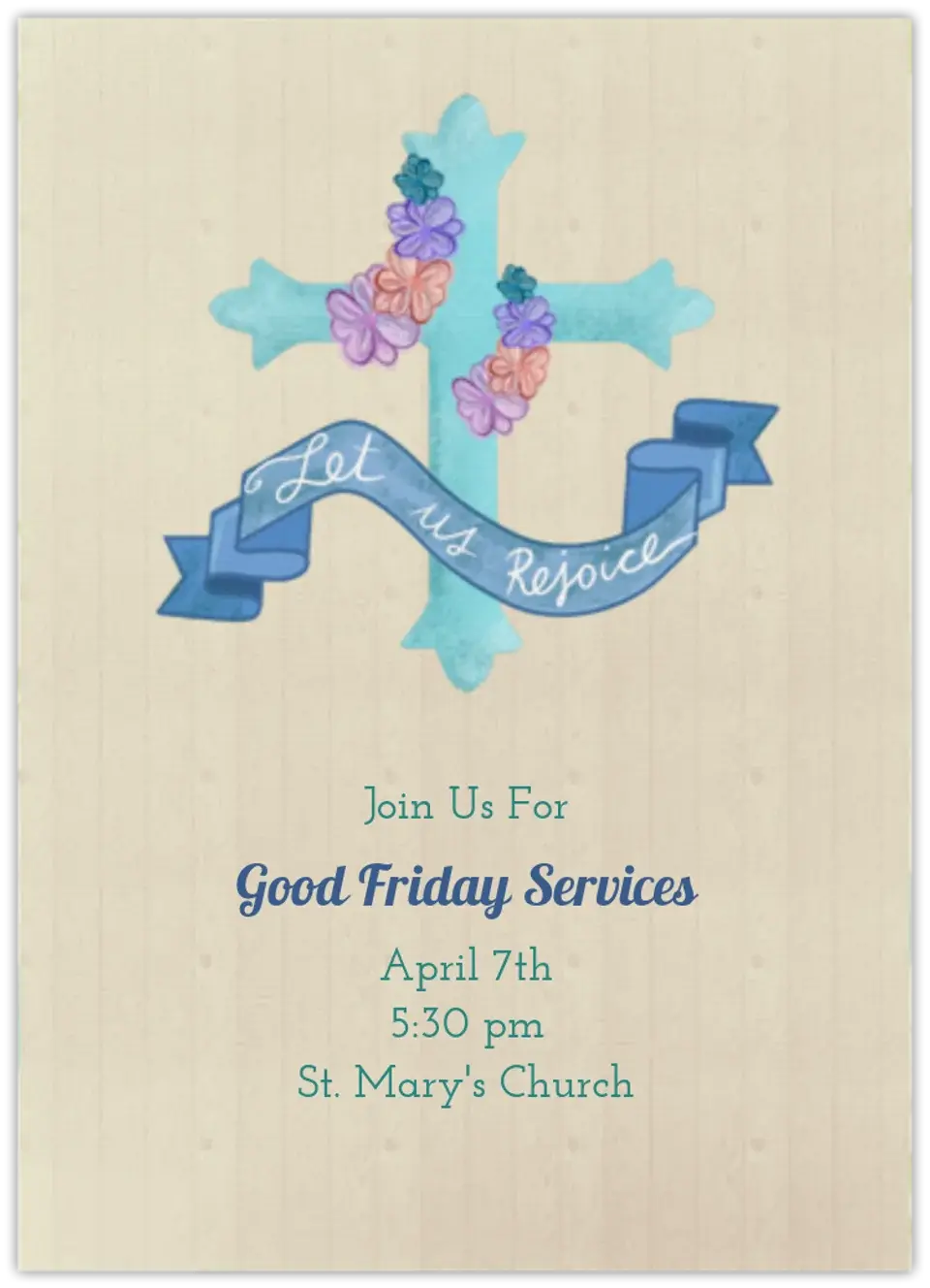 Good Friday card