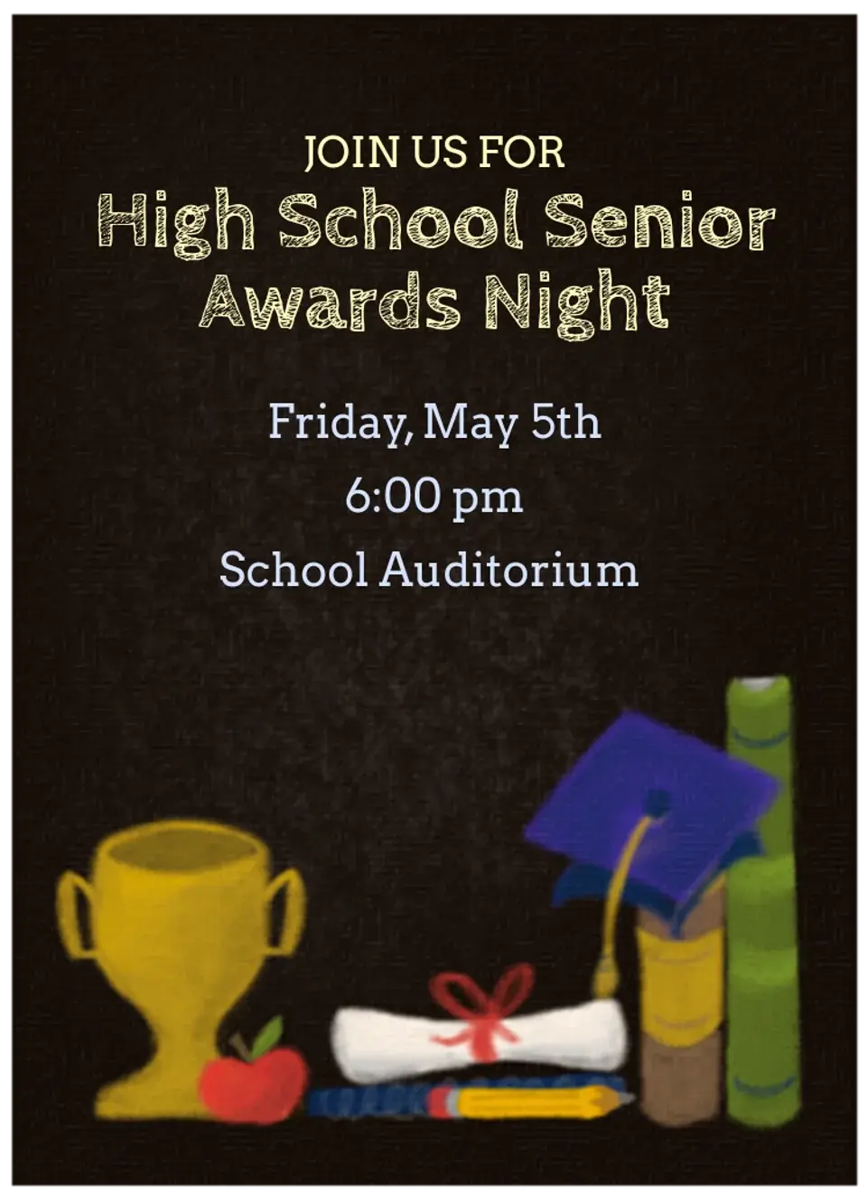 School Awards card