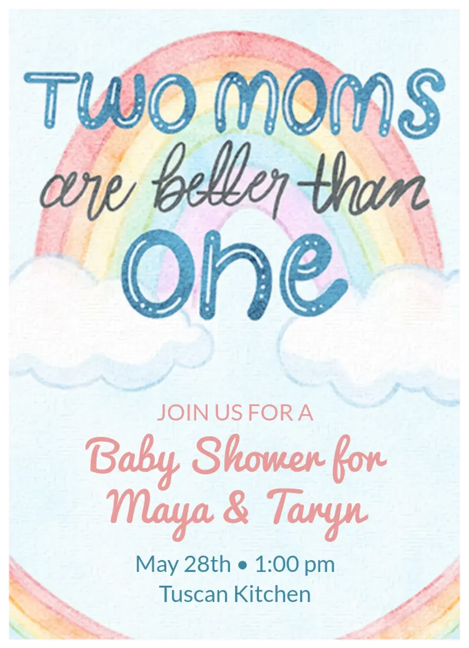 Two Moms card