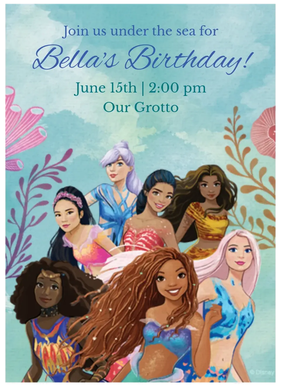 Little Mermaid | Live Action card