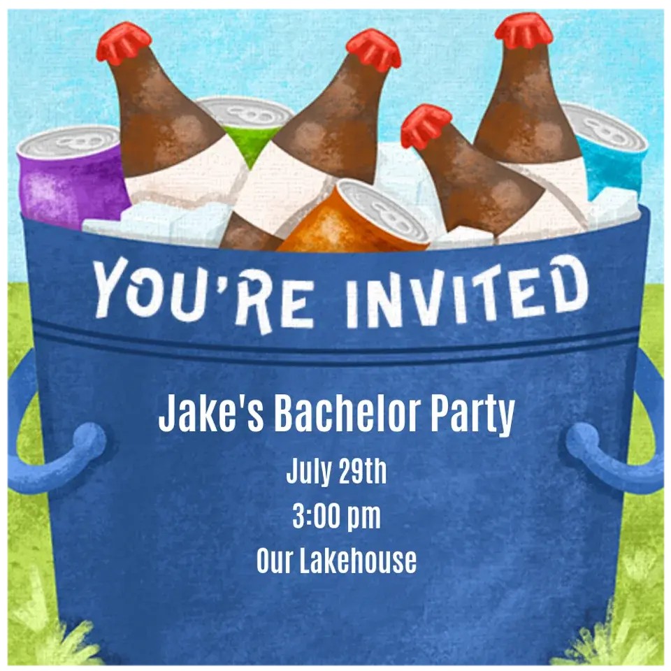 Beer Cooler card