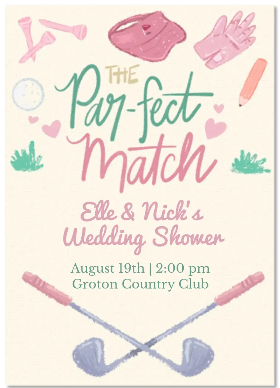 Par-fect Match card