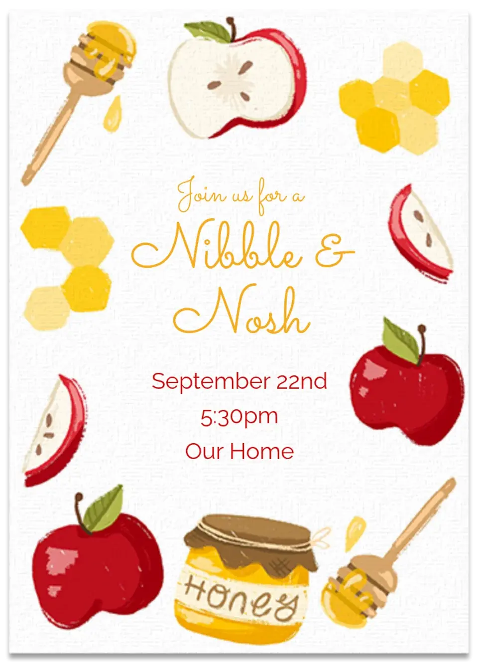 Inky Apple card