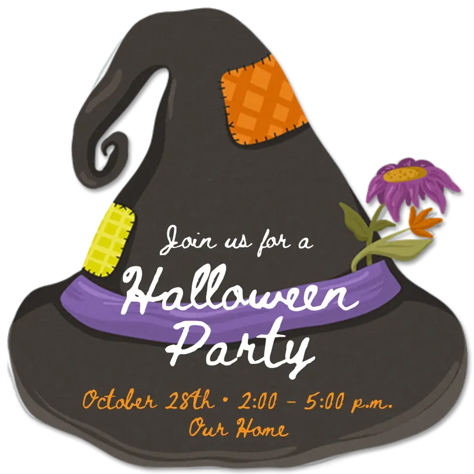 Witch Hat card