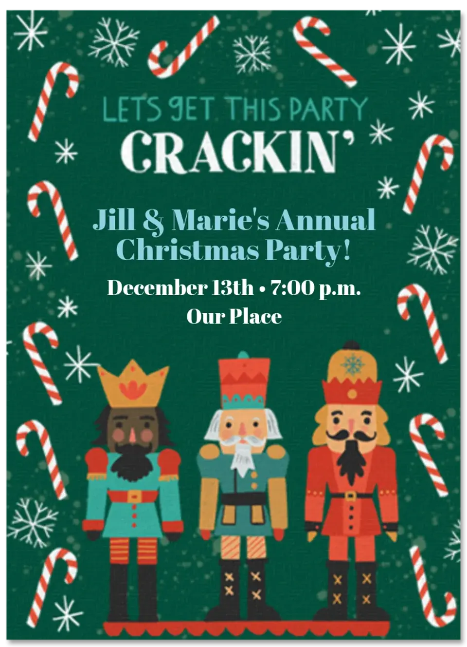 Party Crackin' card image
