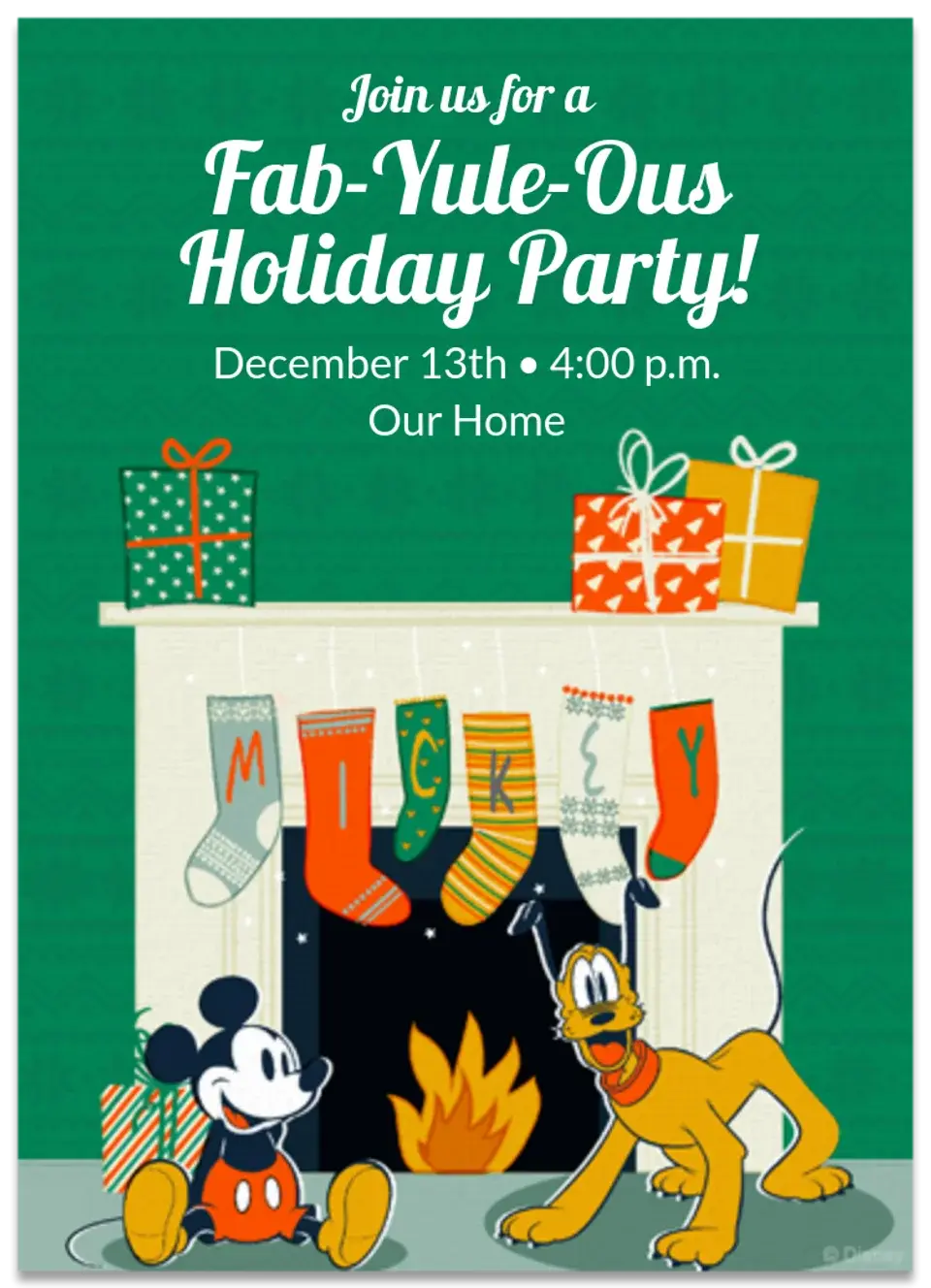 Fa La La Mickey card image