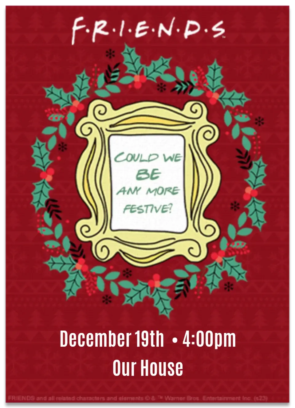 Friends | Christmas Friendsmas card