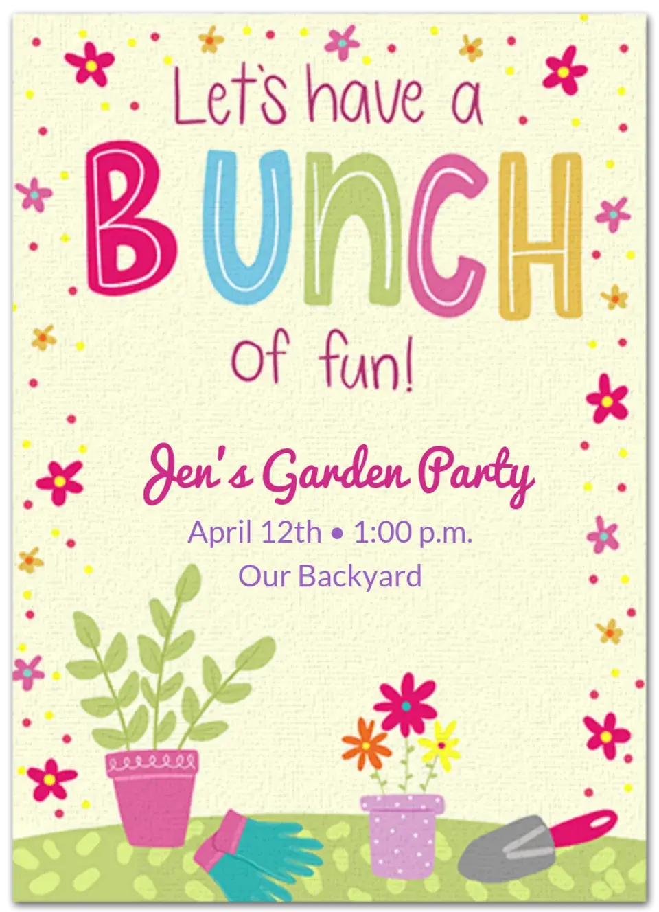 Bunch of Fun card