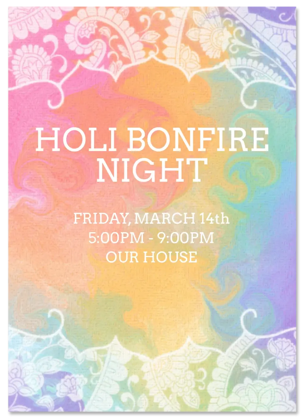 Holi Border card image