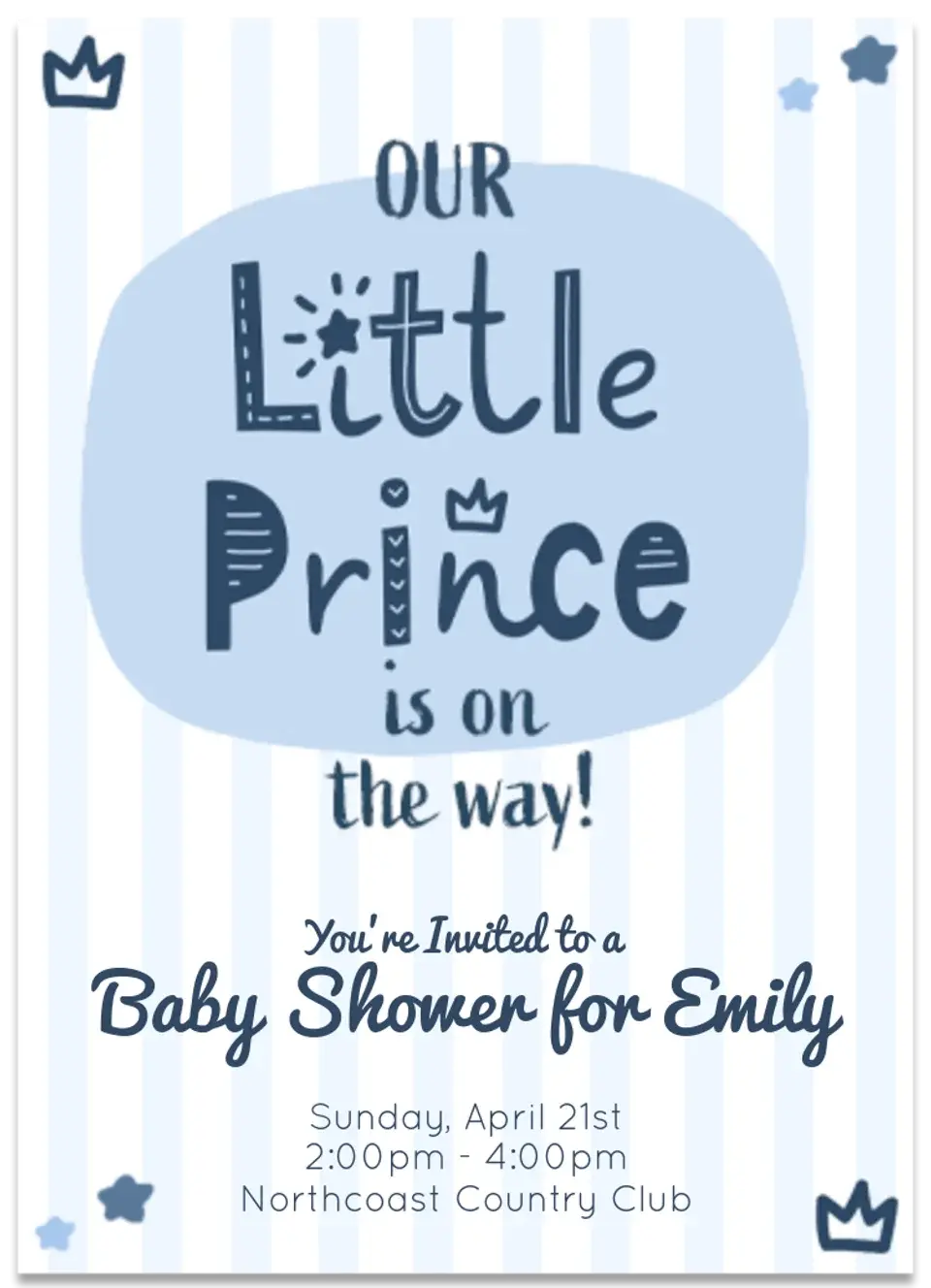 Little Prince card