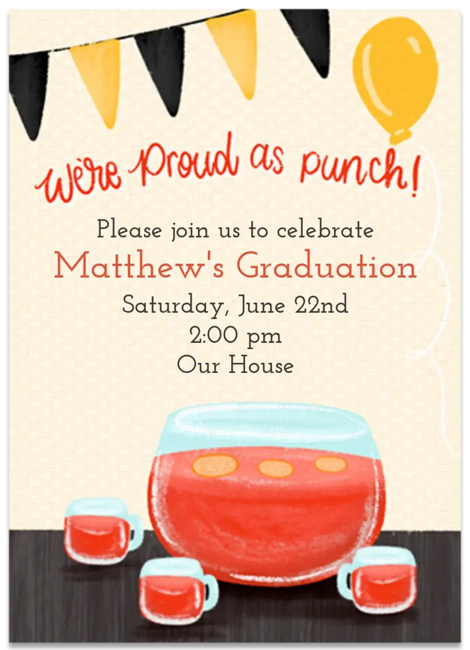 Proud As Punch card