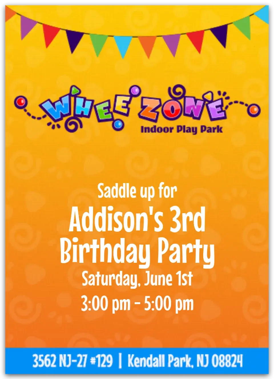 Whee Zone card
