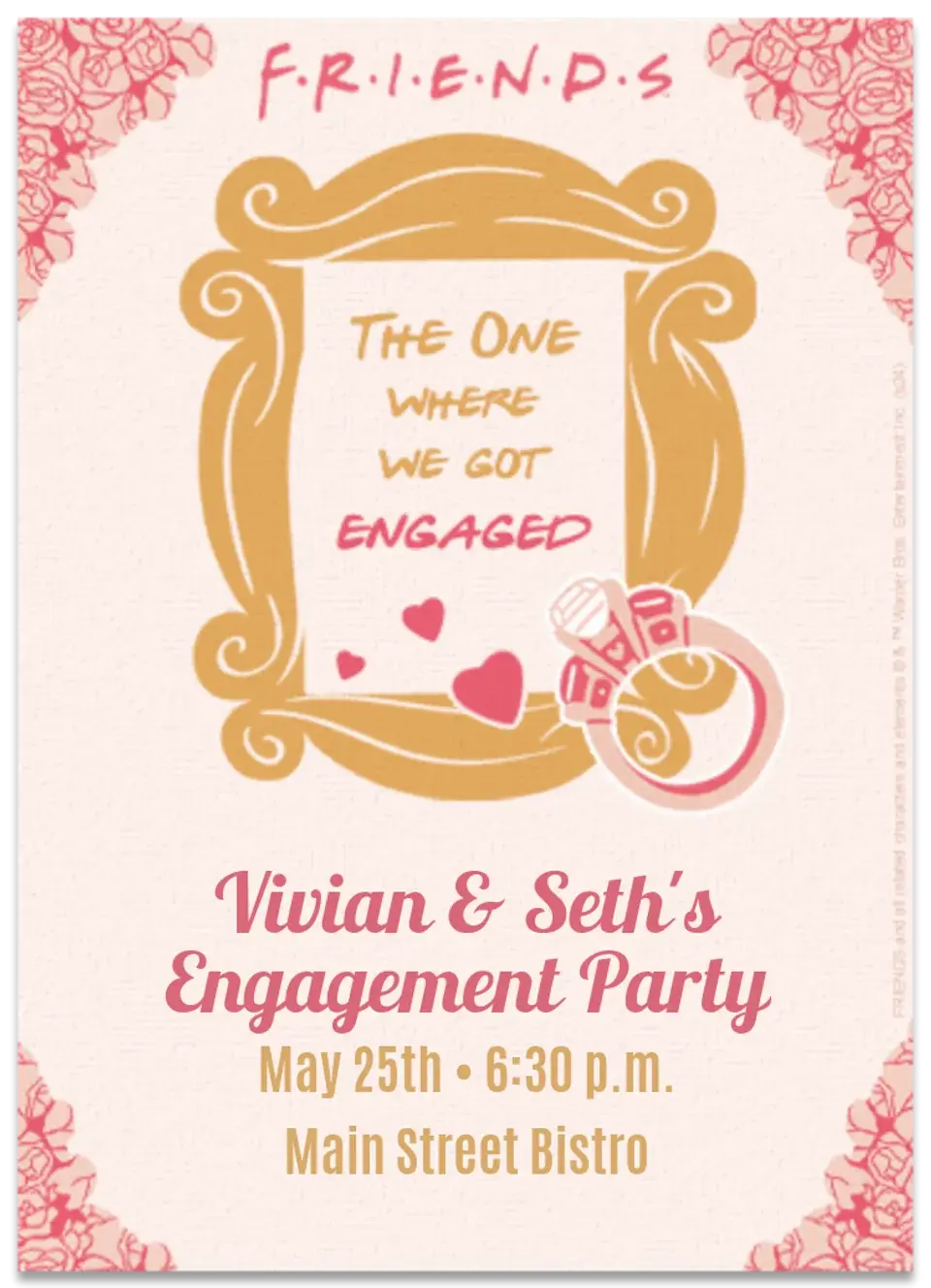 Friends | Engagement card image