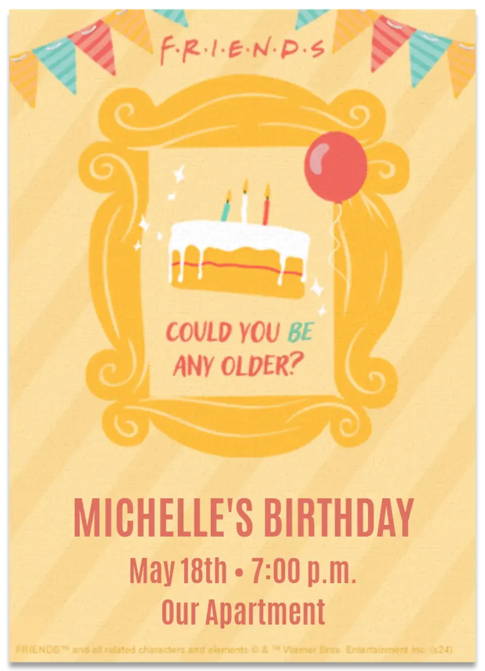 Friends | Birthday card image