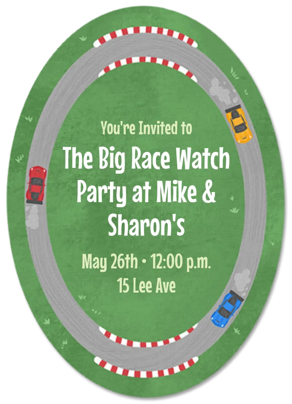 Racetrack View card