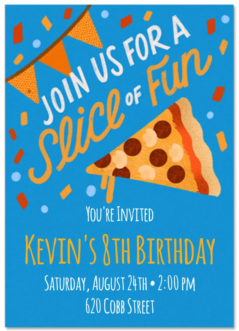 Slice of Fun card