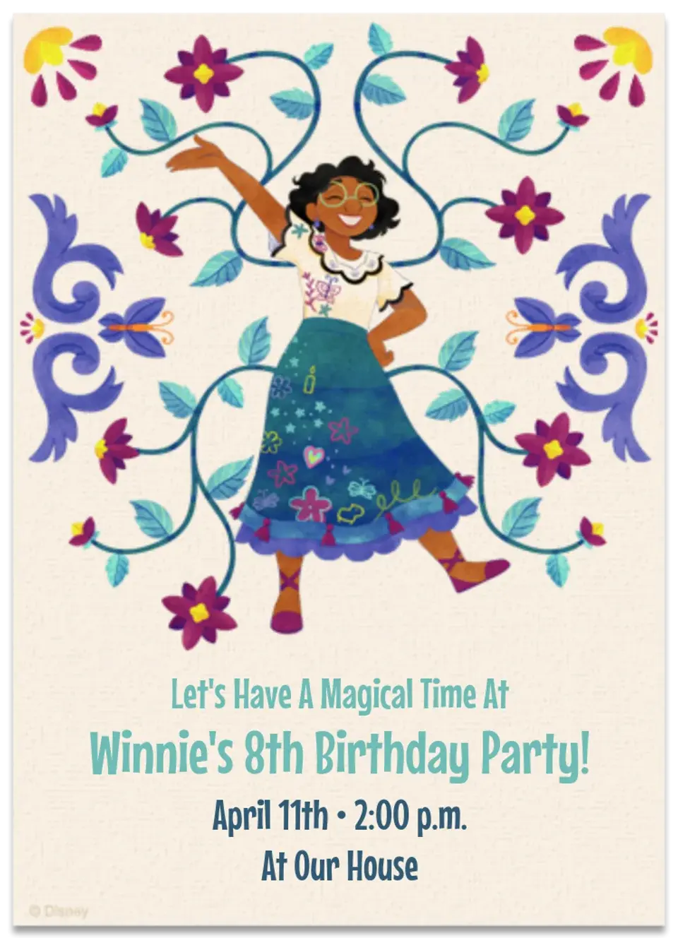 Encanto Mosaic card
