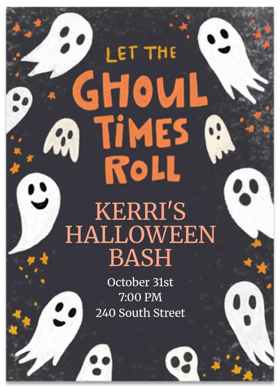 Ghoul Times Roll card