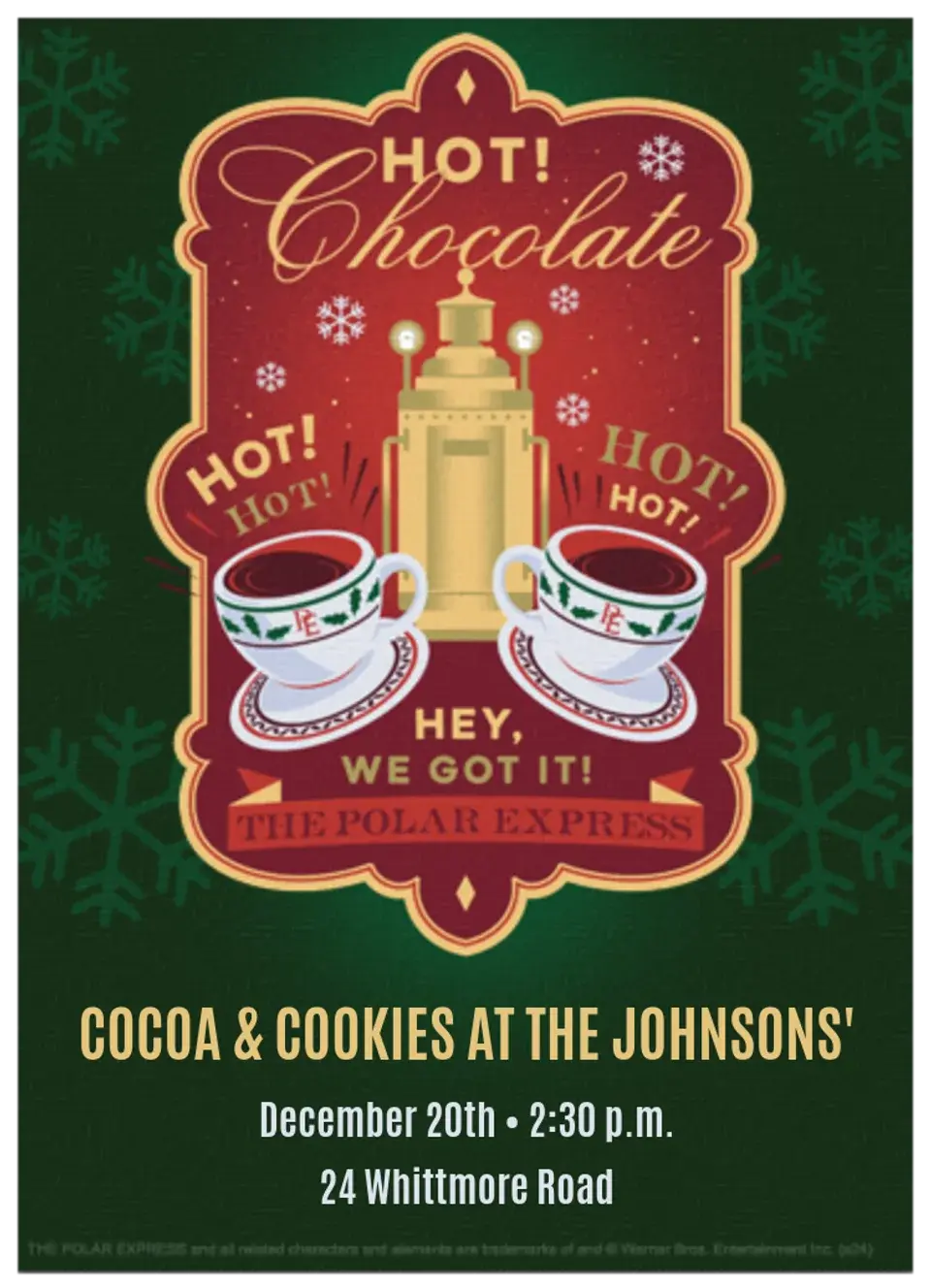 Polar Express | Hot Chocolate card image
