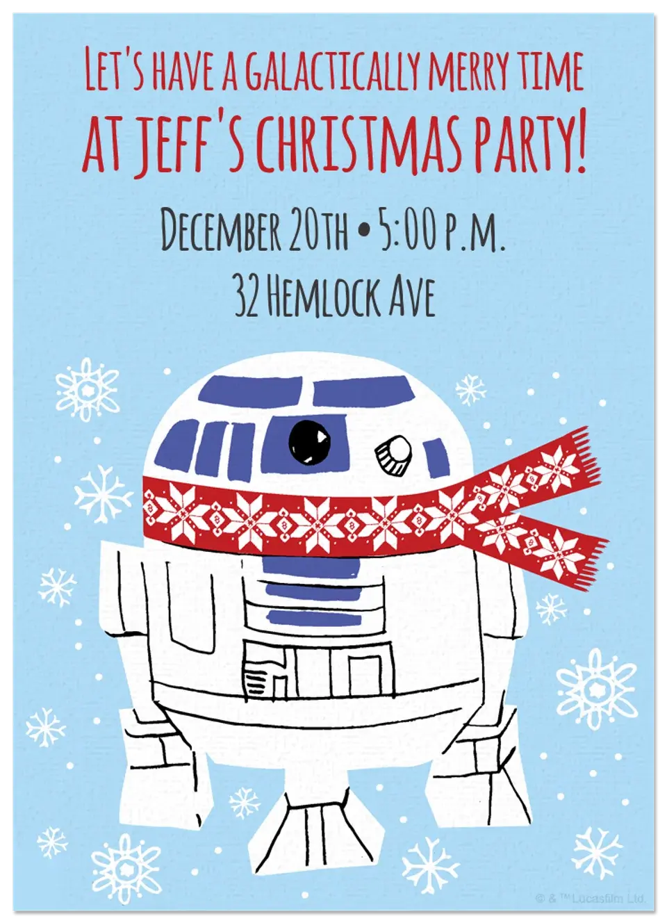 Star Wars | Christmas card image