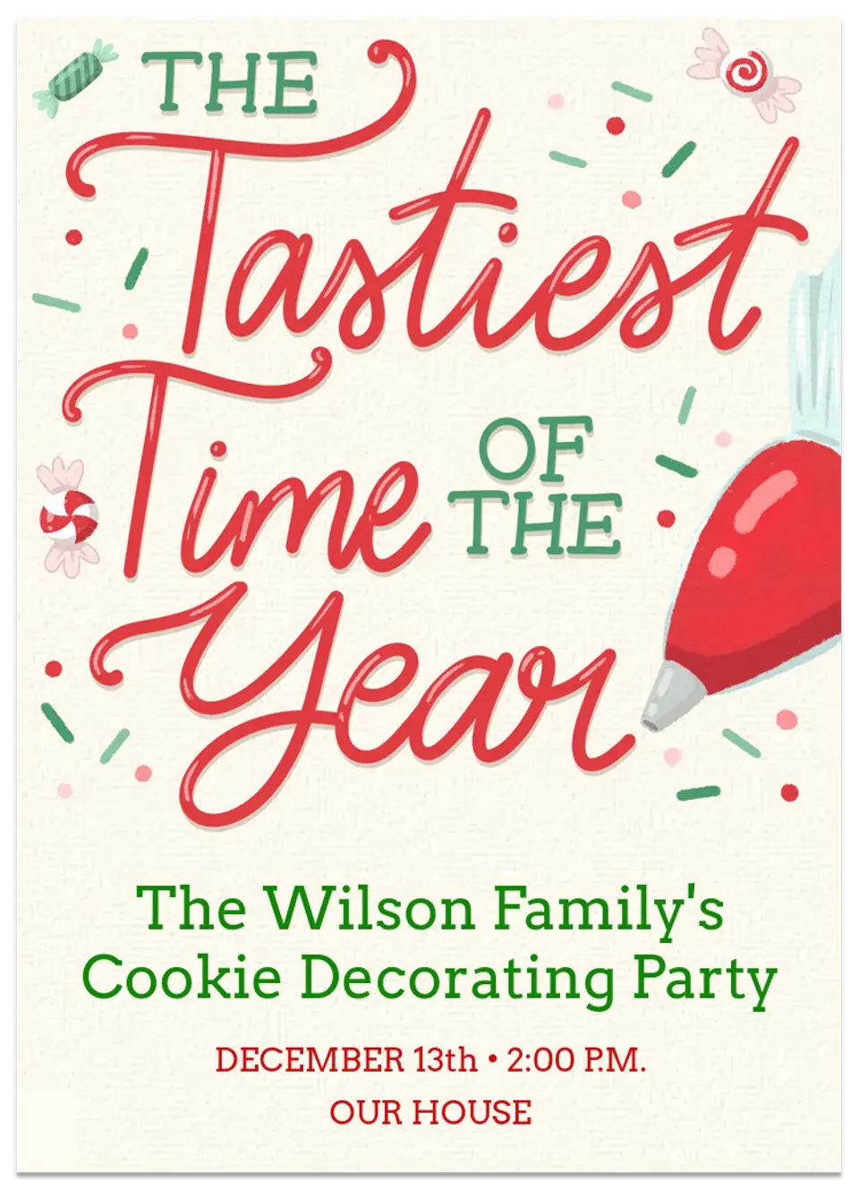 Tastiest Time card