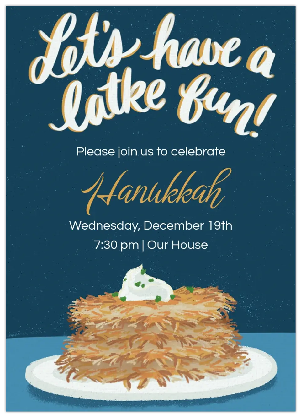 Latke Fun card image
