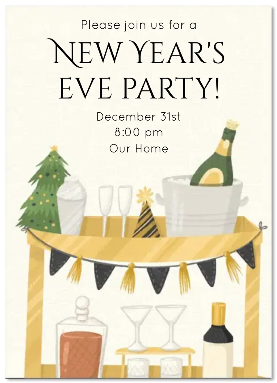 New Year's Bar card image