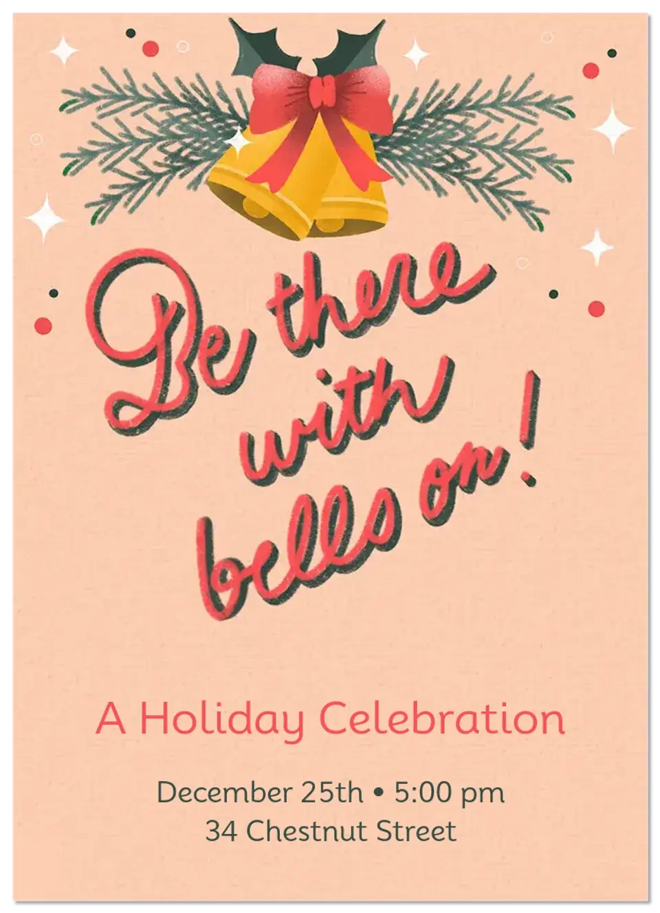 With Bells On card