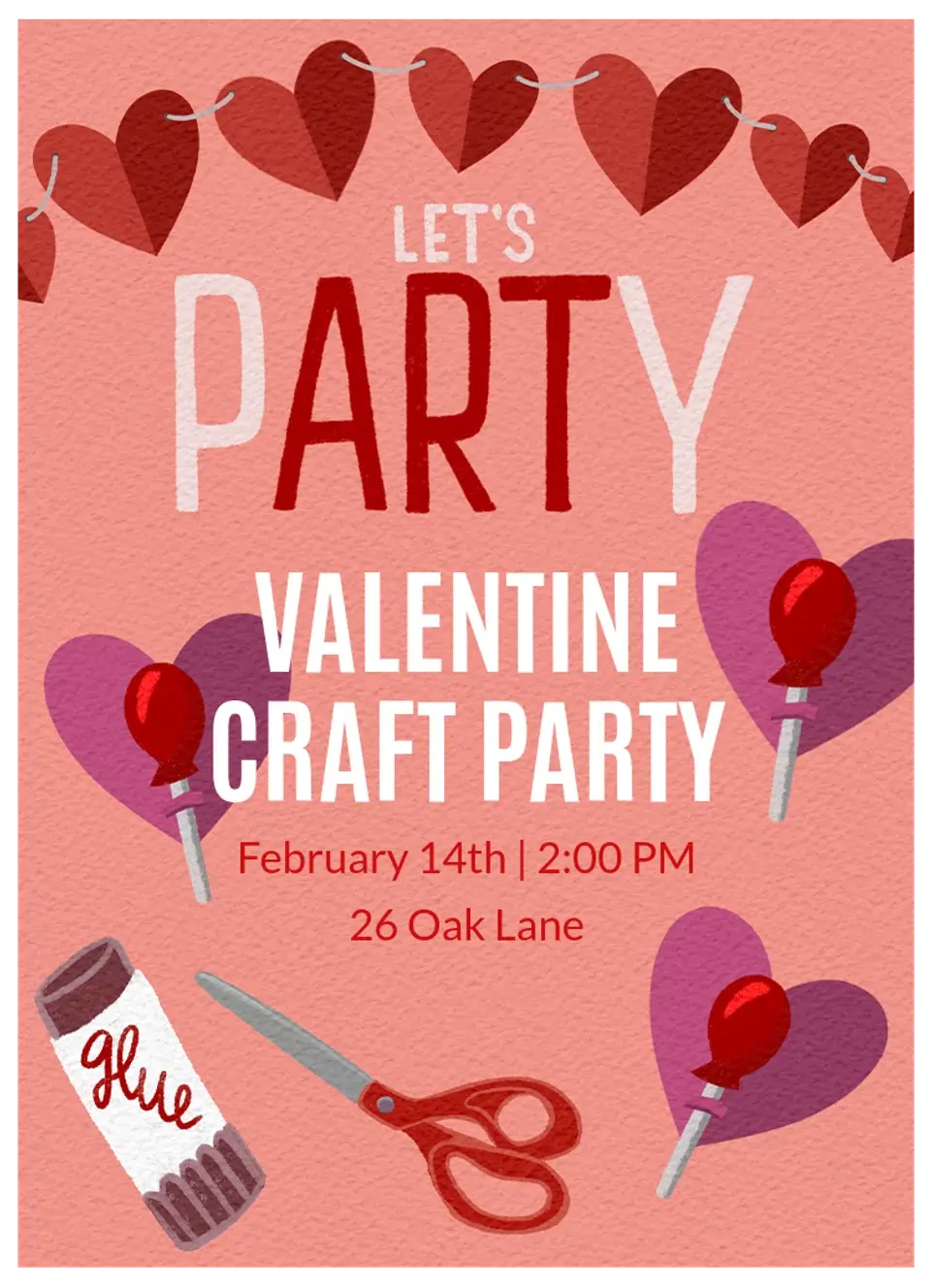 Valentine's Crafts card