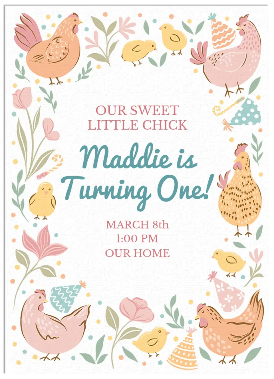 Little Chickie card