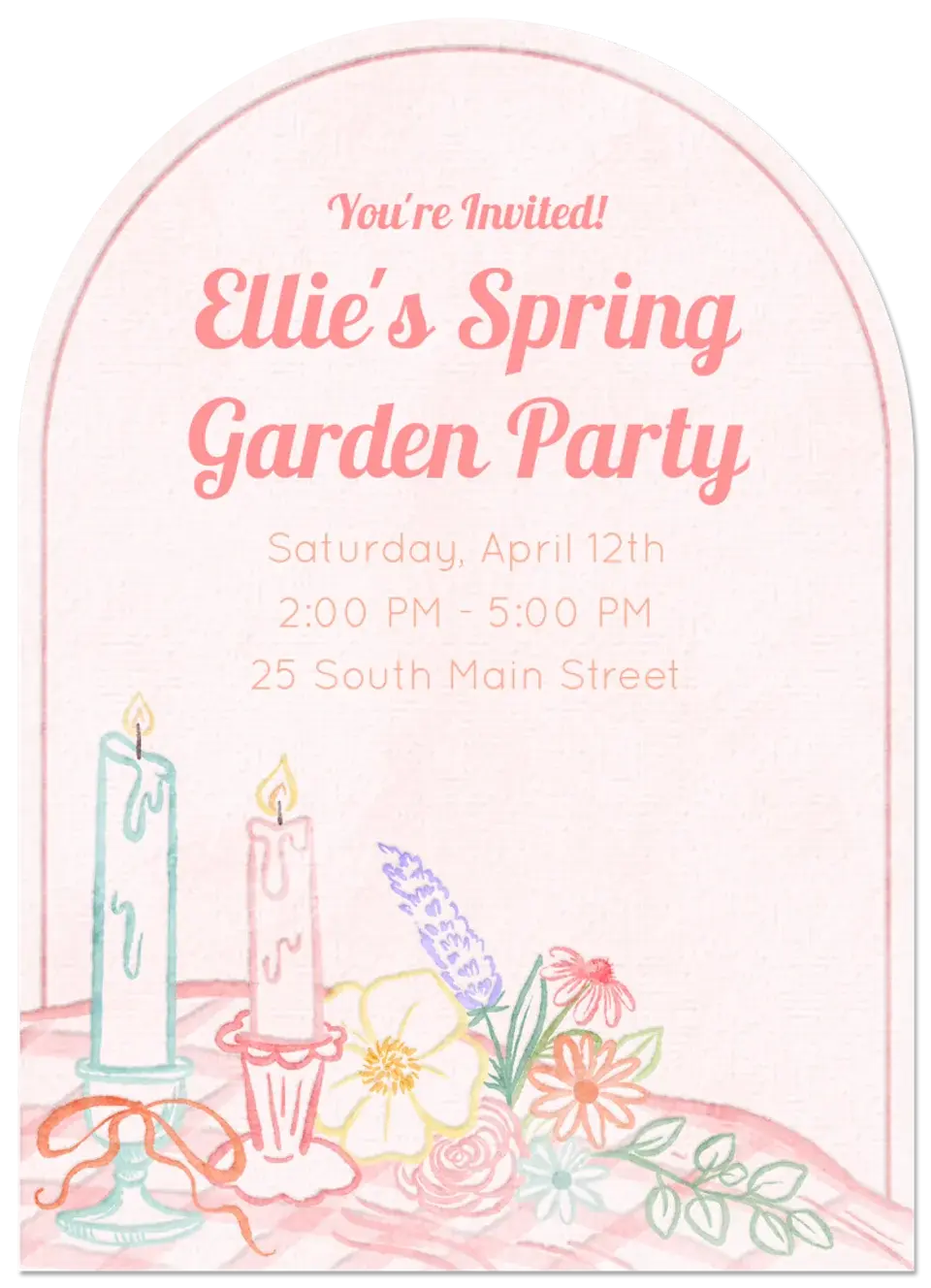 Garden Party Spread card image