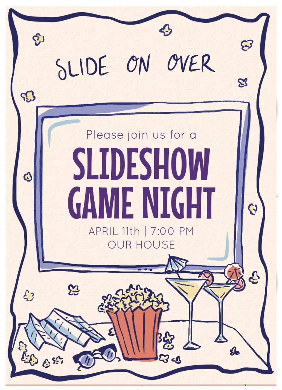Slide on Over card