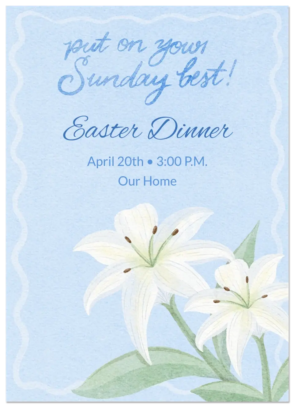 Sunday Best card