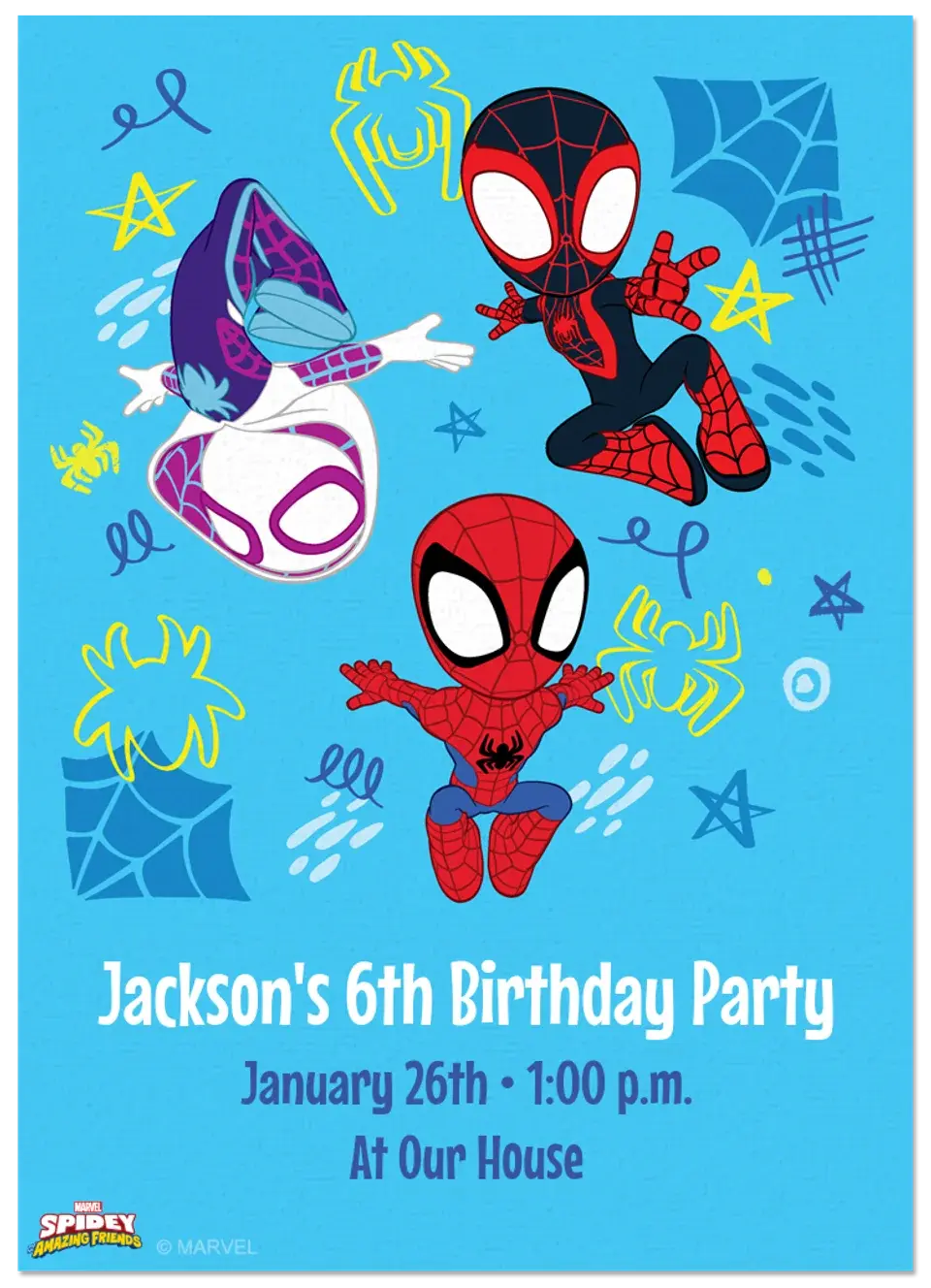 Spidey | Wall Crawlers card