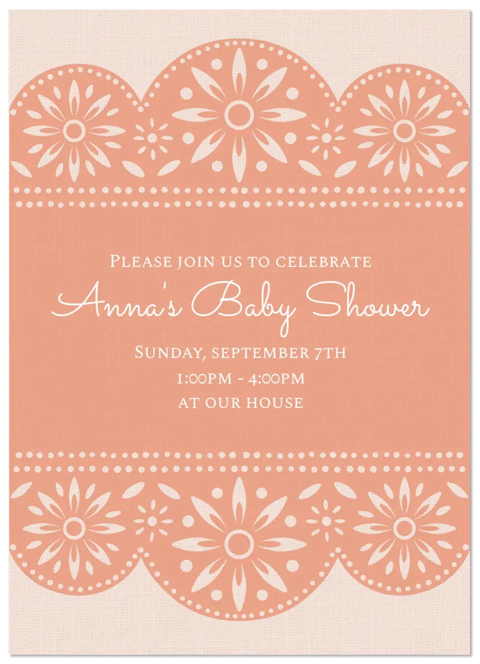 Papel Picado Baby card