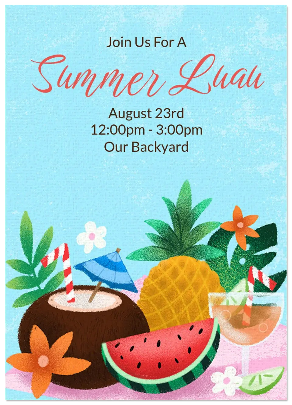 Aloha Chic card
