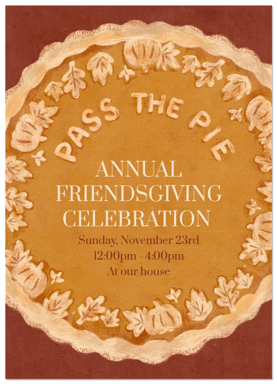 Pass The Pie card image